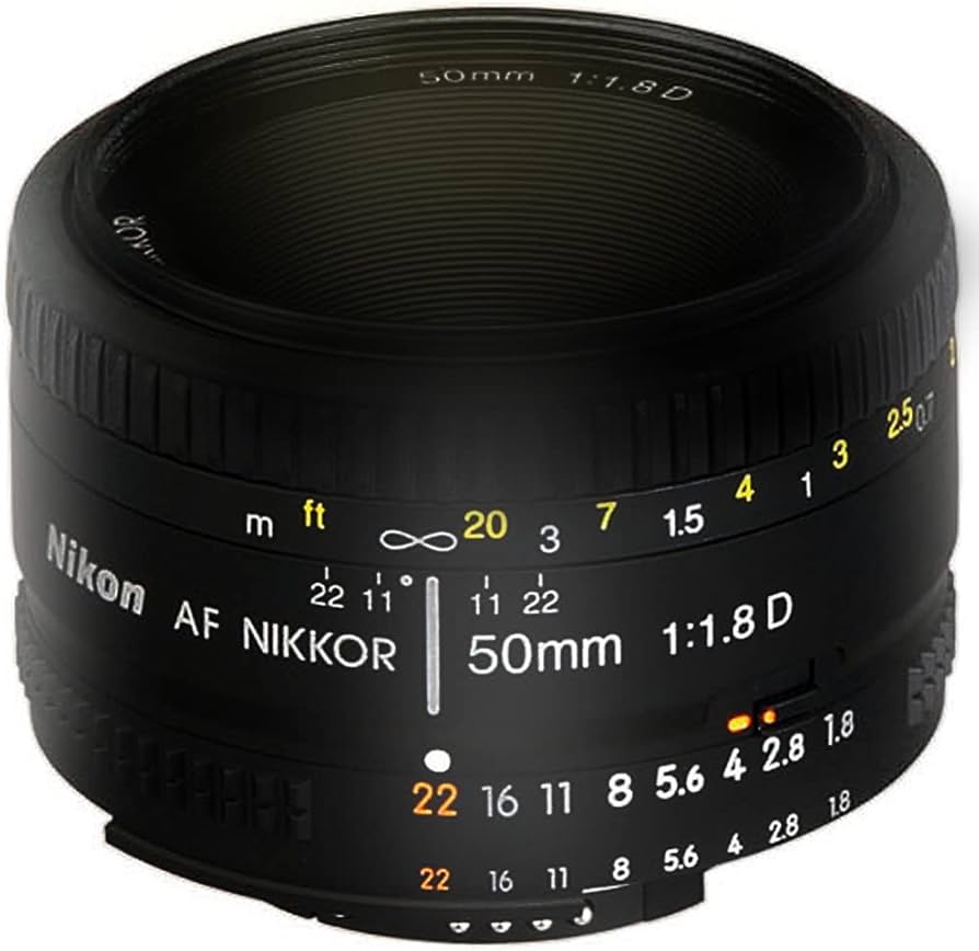 Amazon.com : Nikon AF FX NIKKOR 50mm f/1.8D Lens with Auto Focus