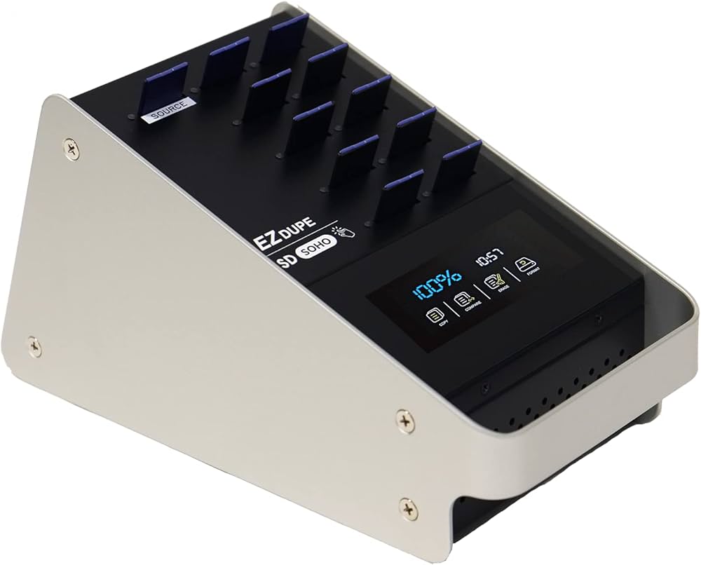 Amazon | EZ Dupe 1~10 SD デュプリケーター タッチスクリーン付き