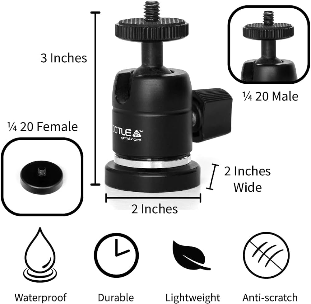 Amazon.co.jp: Grifiti Nootle磁気カメラスタンドはマグネット足が含ま