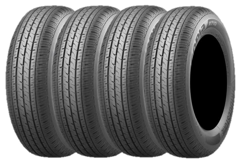 Amazon | ブリヂストン ECOPIA R710 145/80R12LT 80/78N タイヤ4本