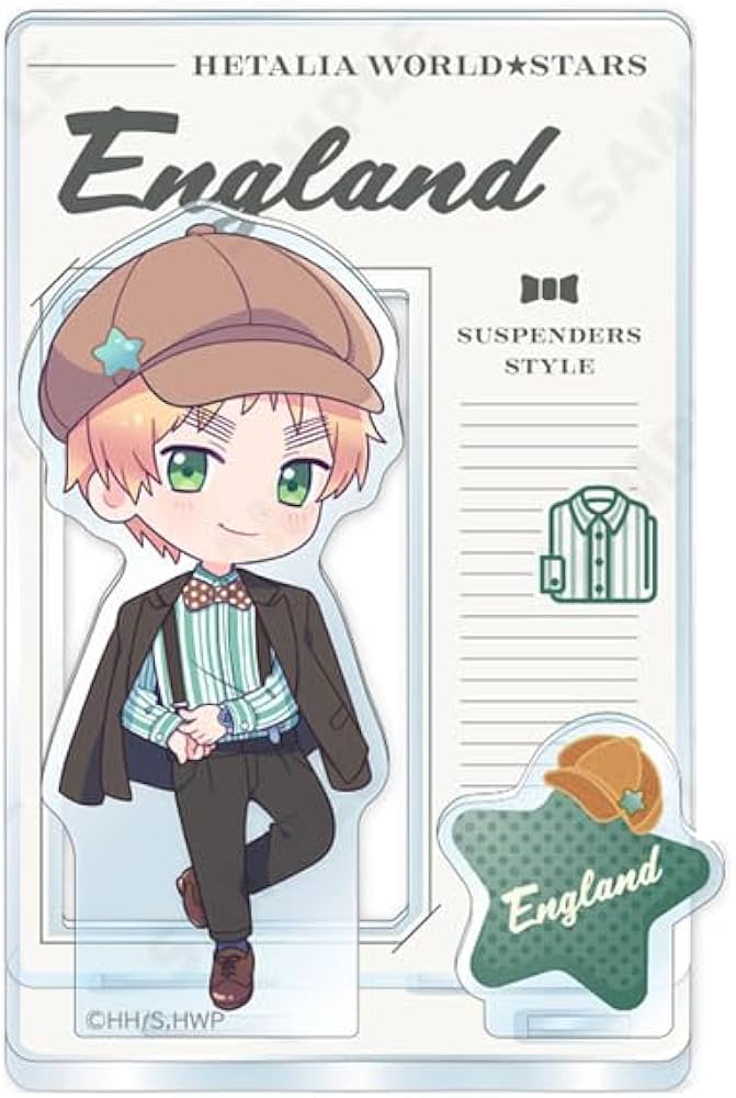Amazon.co.jp: ヘタリア World Stars アクリルスタンド 5.イギリス