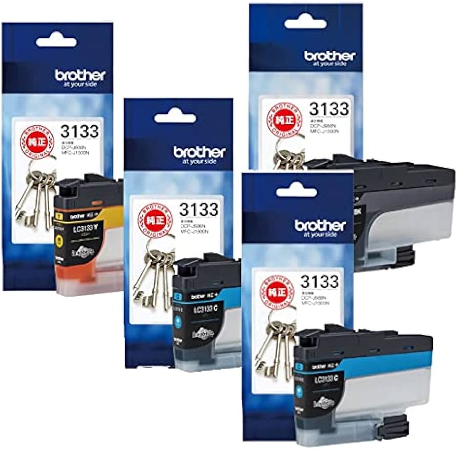 Amazon.co.jp: 【純正品】ブラザー インクカートリッジ LC3133 大容量