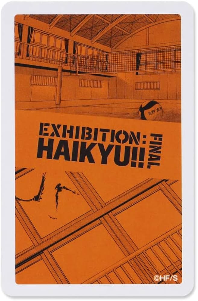 Amazon.co.jp: ハイキュー!! トランプ ハイキュー!! 原画展 FINAL
