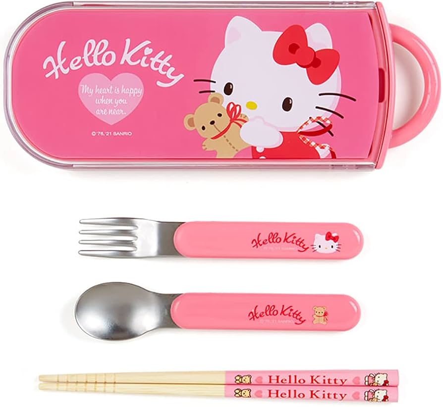 Amazon.co.jp: サンリオ(SANRIO) サンリオ スプーン フォーク 箸 3点