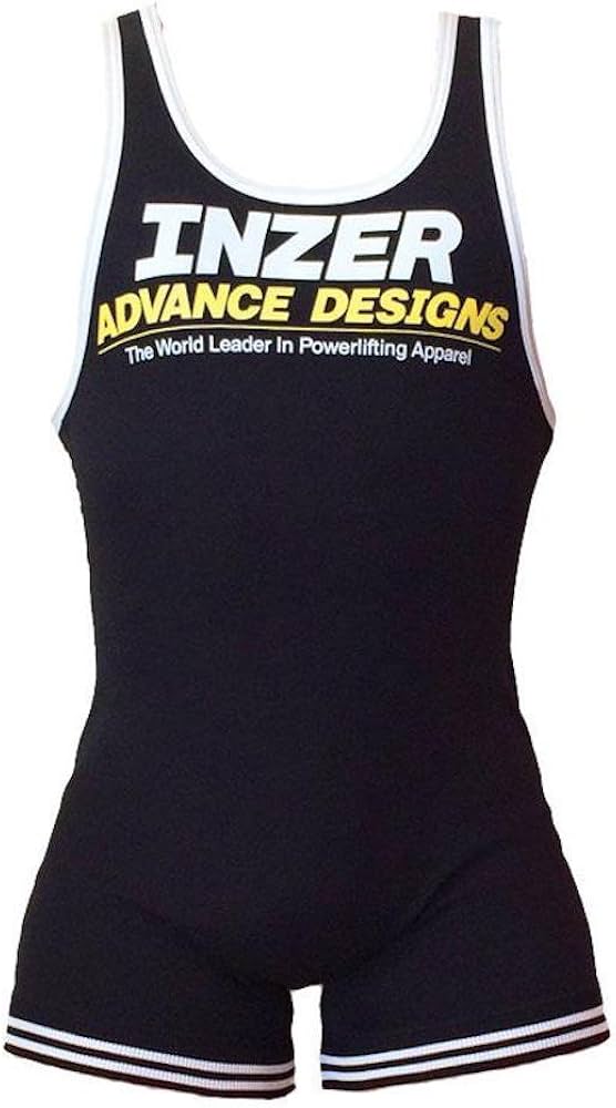 Amazon.co.jp: Inzer パワーリフティングシングレット (ブラック、XS