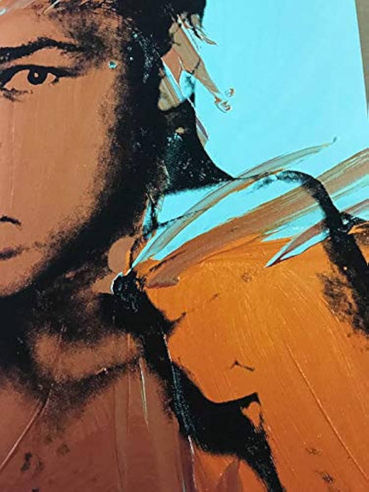 Amazon.co.jp: ポスター アンディ ウォーホル モハメド アリ 1977 額装