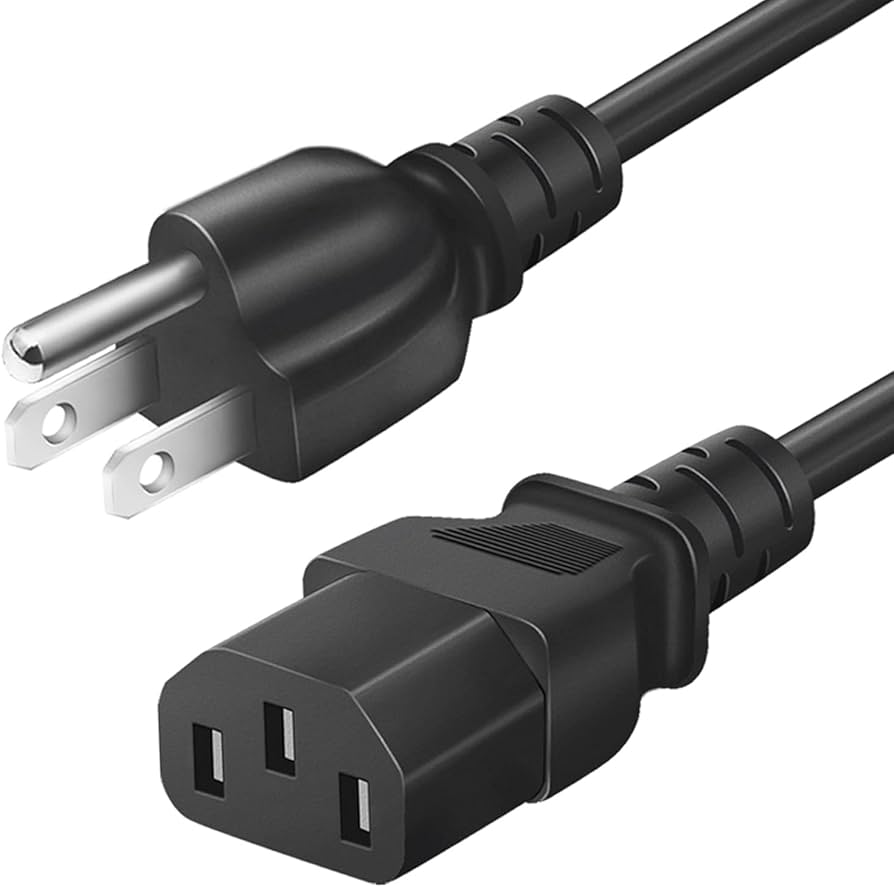 Amazon.com: 3 Prong AC Power Cord for Panasonic Plasma TV TC-P42U1