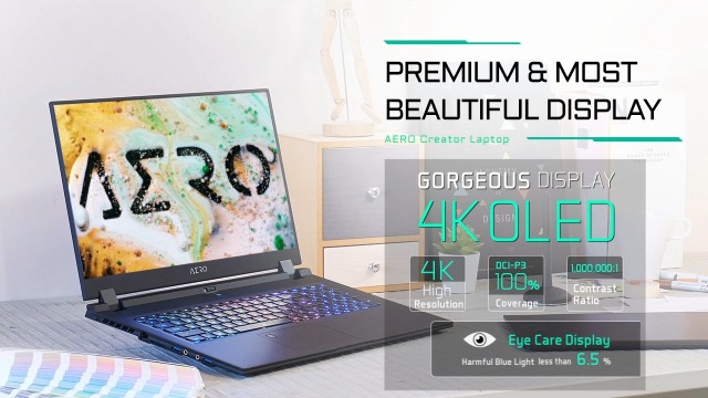 Amazon.co.jp: 【RTX 3070搭載】 GIGABYTE AERO 15 4K有機ELパネル採用