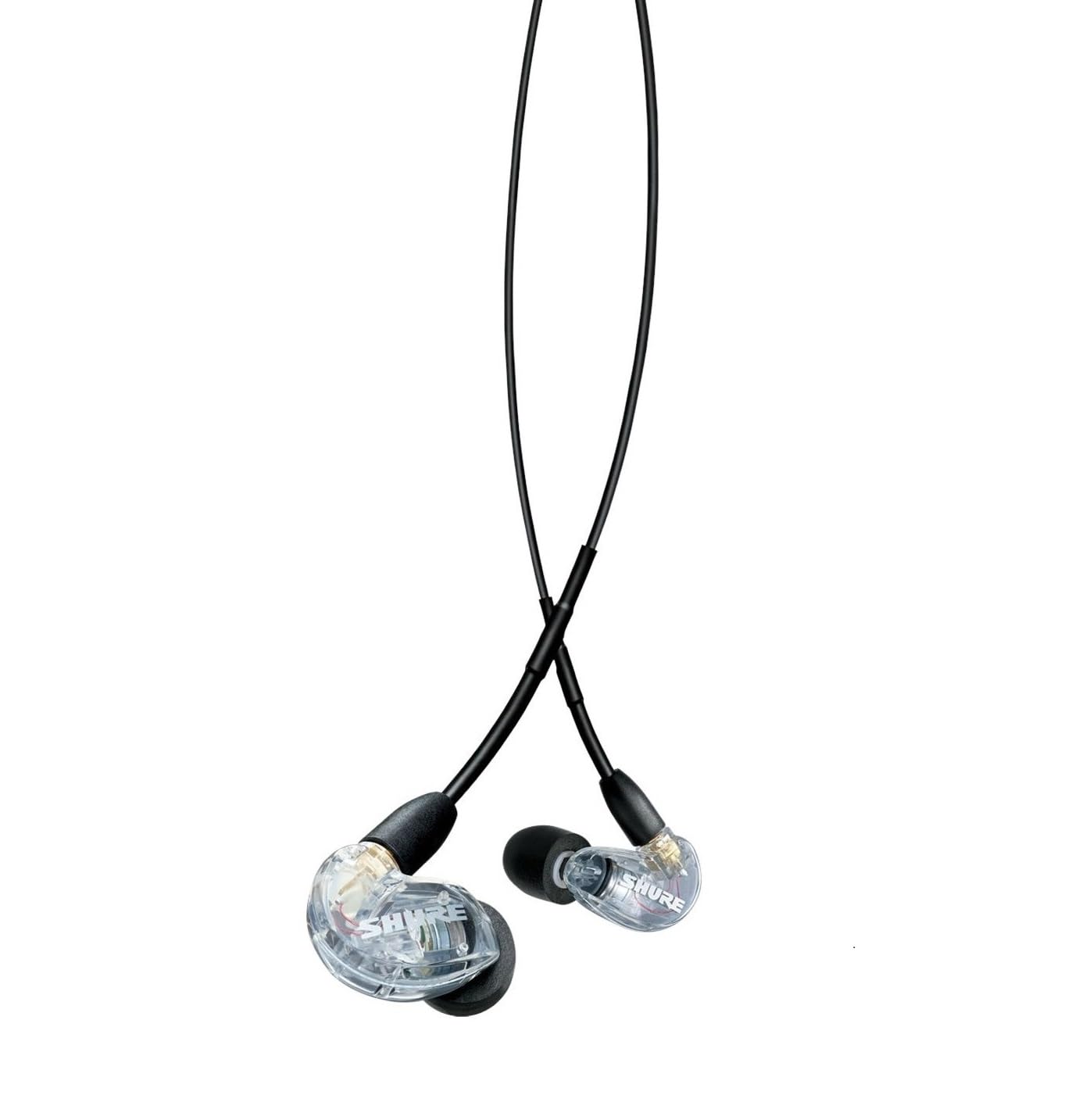 Amazon.com: Shure AONIC 215 Wired Sound Isolating Earbuds, Clear