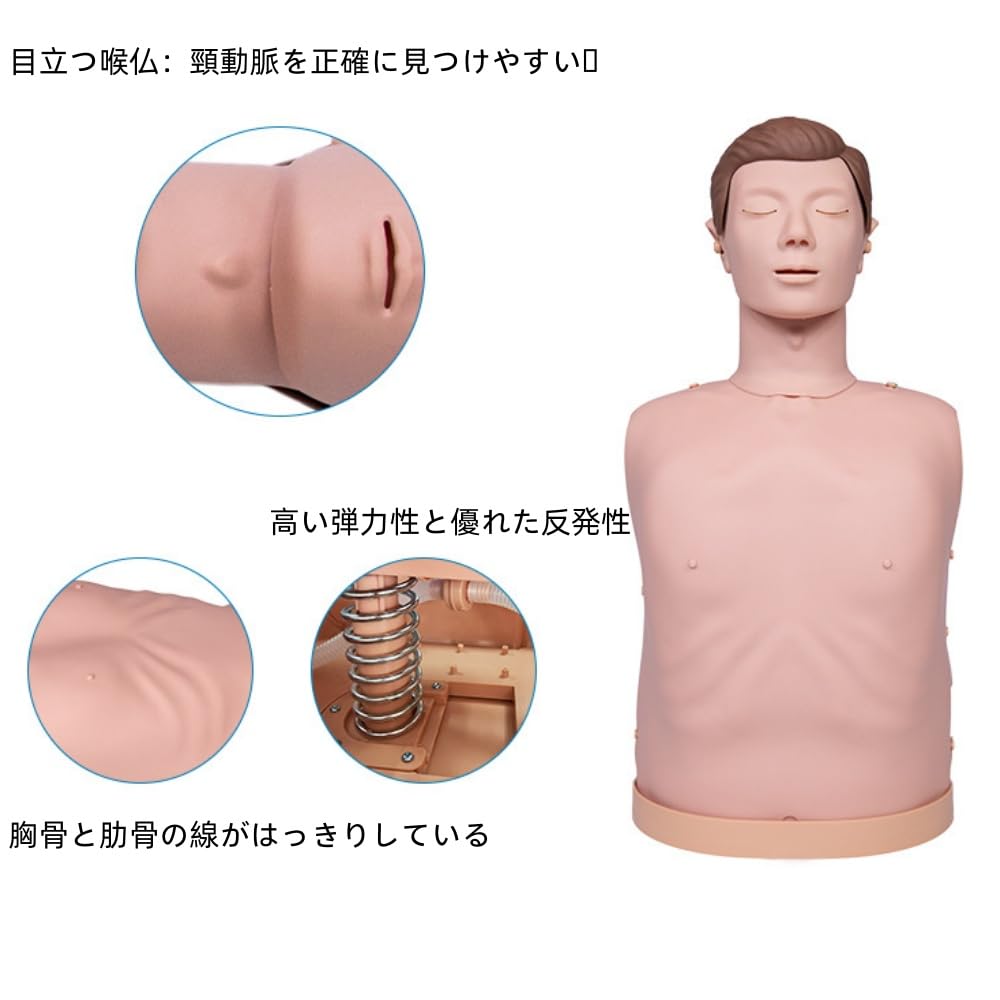 Amazon.co.jp: 心肺蘇生トレーニングモデル蘇生マネキン の救急処置の