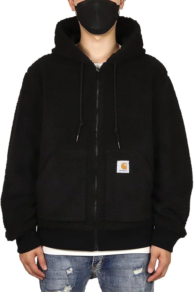 Amazon.co.jp: carhartt(カーハート) WIPジップパーカーボアパーカー