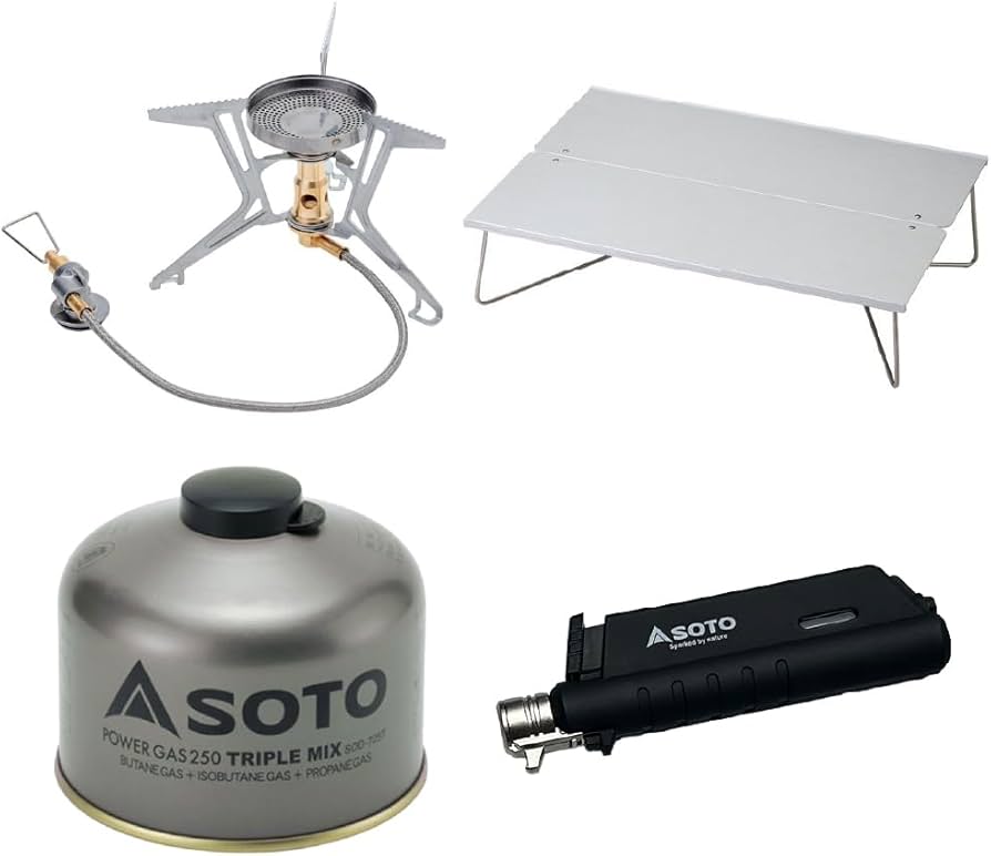 Amazon | SOTO シングルバーナー セット レギュレーターストーブ