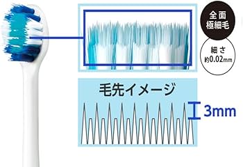 Amazon.co.jp: Spryaut 2本 極細毛ブラシ for Panasonic (パナソニック
