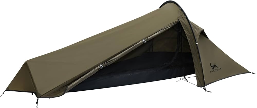 Amazon.co.jp: TOMOUNT ソロテント 1.1KG 超軽量1人用 20Dナイロン