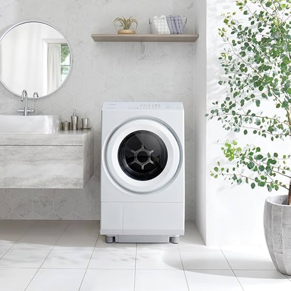 Amazon.co.jp: 東 芝 ドラム式洗濯乾燥機 幅60㎝ 洗濯12kg 乾燥7kg 左