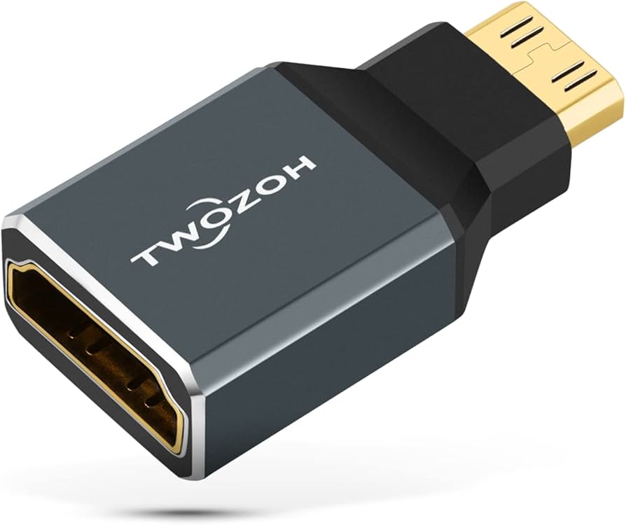 Amazon.co.jp: Twozoh 8K Mini HDMIアダプター (1個パック) 2.1 ミニ