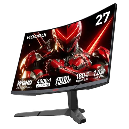 PRレビュー】KOORUI ゲーミングモニター 27E6QCA | MASAa.net