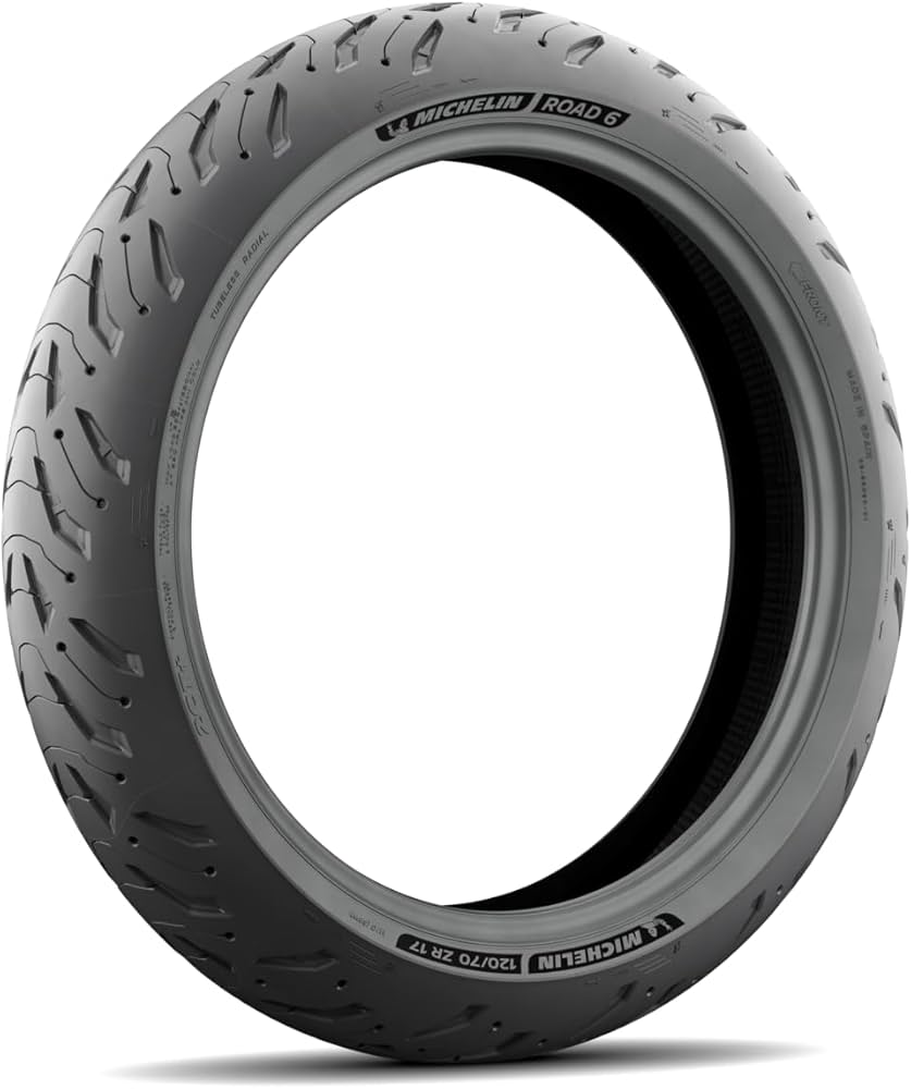 Amazon.com: MICHELIN Road 6 Front Tire, black, 120/70ZR-17 (58W