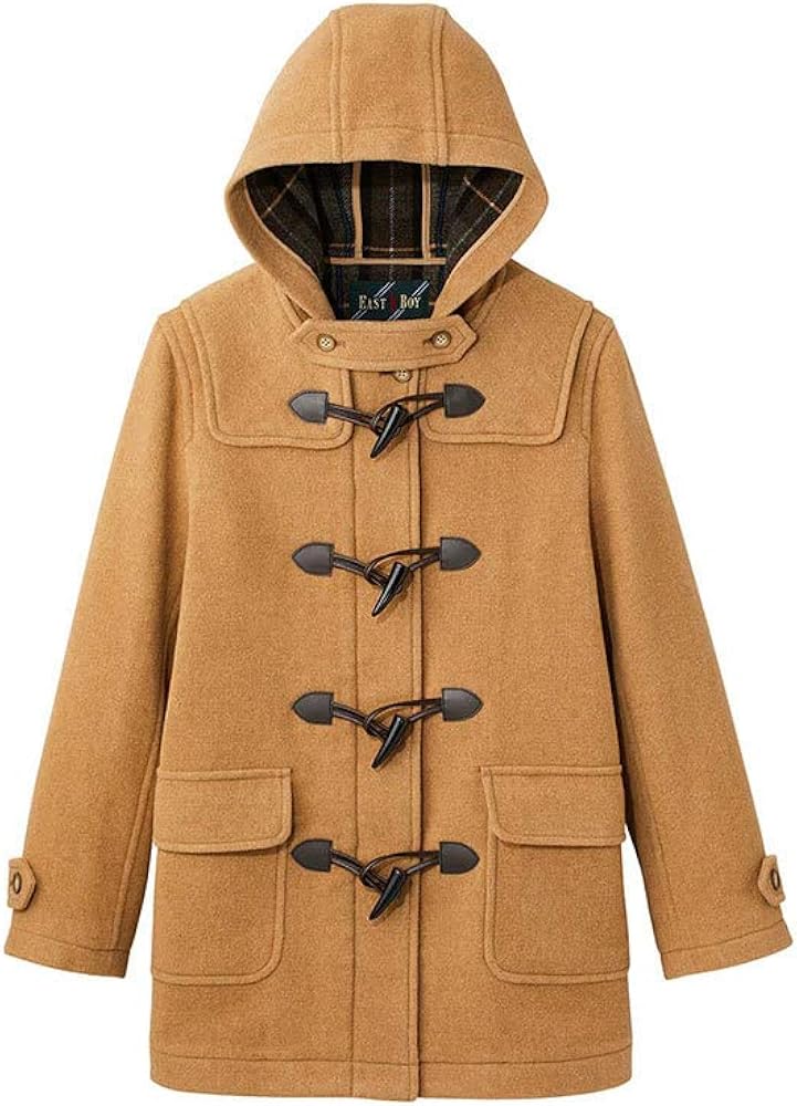 Amazon | [イーストボーイ] ダッフルコート ダッフルコート〈ダブル