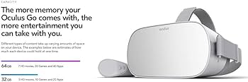 Amazon.com: Oculus Go Standalone Virtual Reality Headset - 64GB
