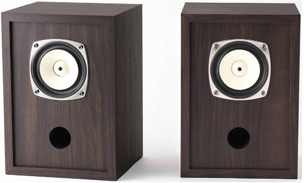 Amazon.co.jp: FOSTEX バスレフ型スピーカーシステム GS103A ペア 10cm