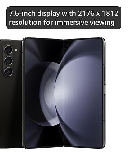 Amazon.com: Samsung Galaxy Z Fold 5 5G US Version, 512GB, Phantom