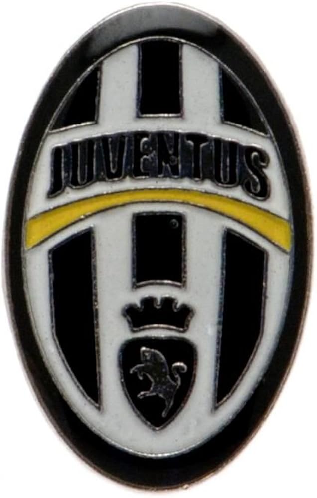 Amazon.co.jp: ユベントス オフィシャル ピンバッジ（クレスト