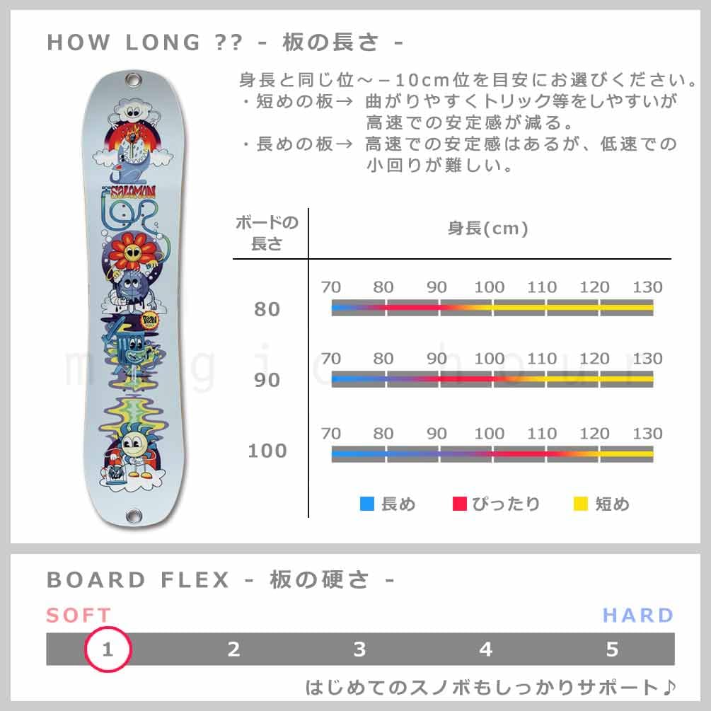 Amazon | スノーボード 板 子供 2点 セット スノボ ビンディング