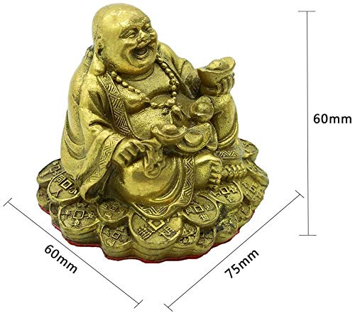 Amazon.co.jp: FUSUIYA 布袋様 弥勒仏 弥勒菩薩 風水グッズ 置物 金運