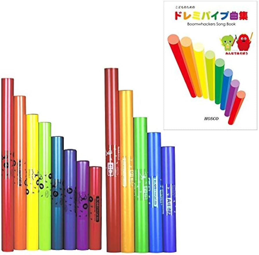 Amazon | 【楽譜付】ドレミパイプ Boomwhackers BWDW + BWCW + DSBK