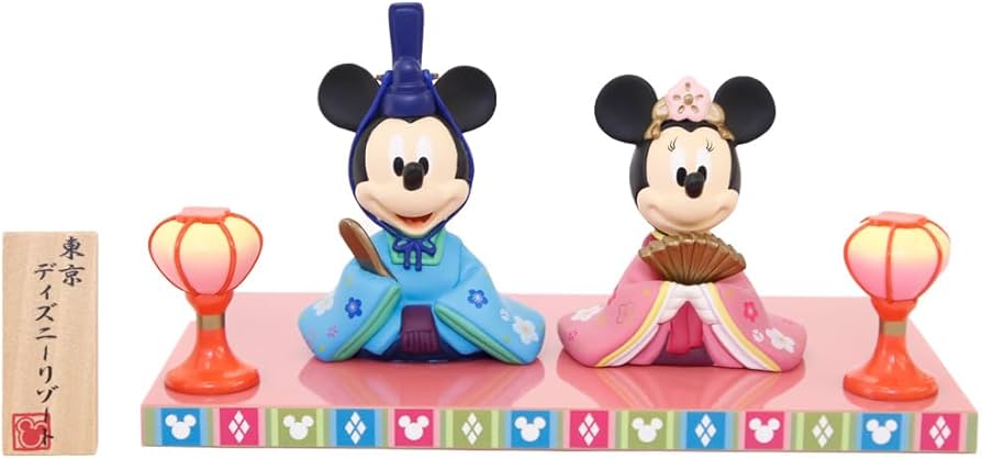 Amazon | 【東京ディズニーリゾート限定】ミッキーとミニーのひな人形