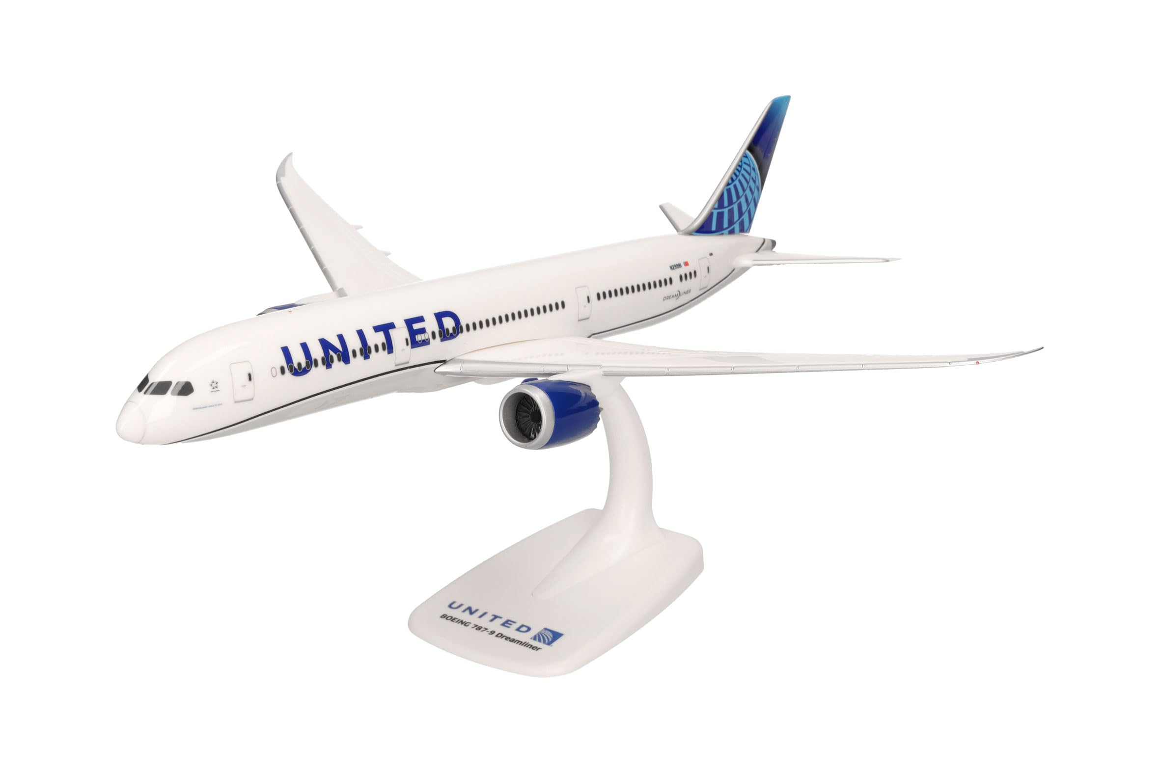 herpa Snap-fit airplane model Boeing United Airlines Boeing 787-9