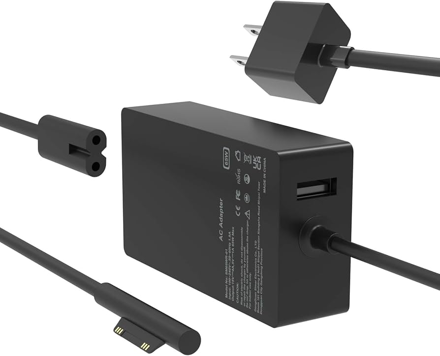 Amazon.co.jp: 【Surface Pro充電器】65W Surface ACアダプター15V 4A