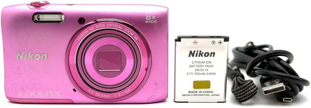 Amazon | Nikon デジタルカメラ COOLPIX S3600 8倍ズーム 2005万画素