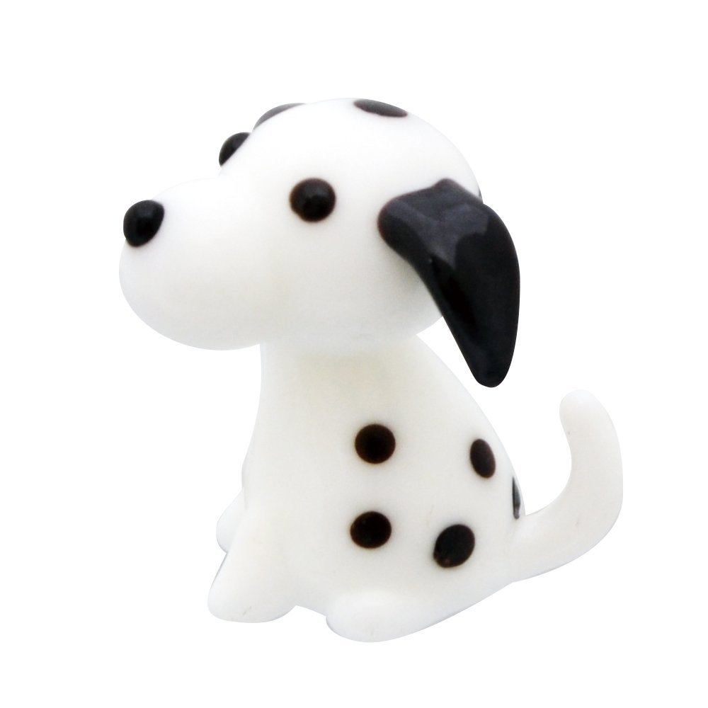 Amazon.co.jp: かわいい いぬ 手作り ガラス細工 ダルメシアン : Home