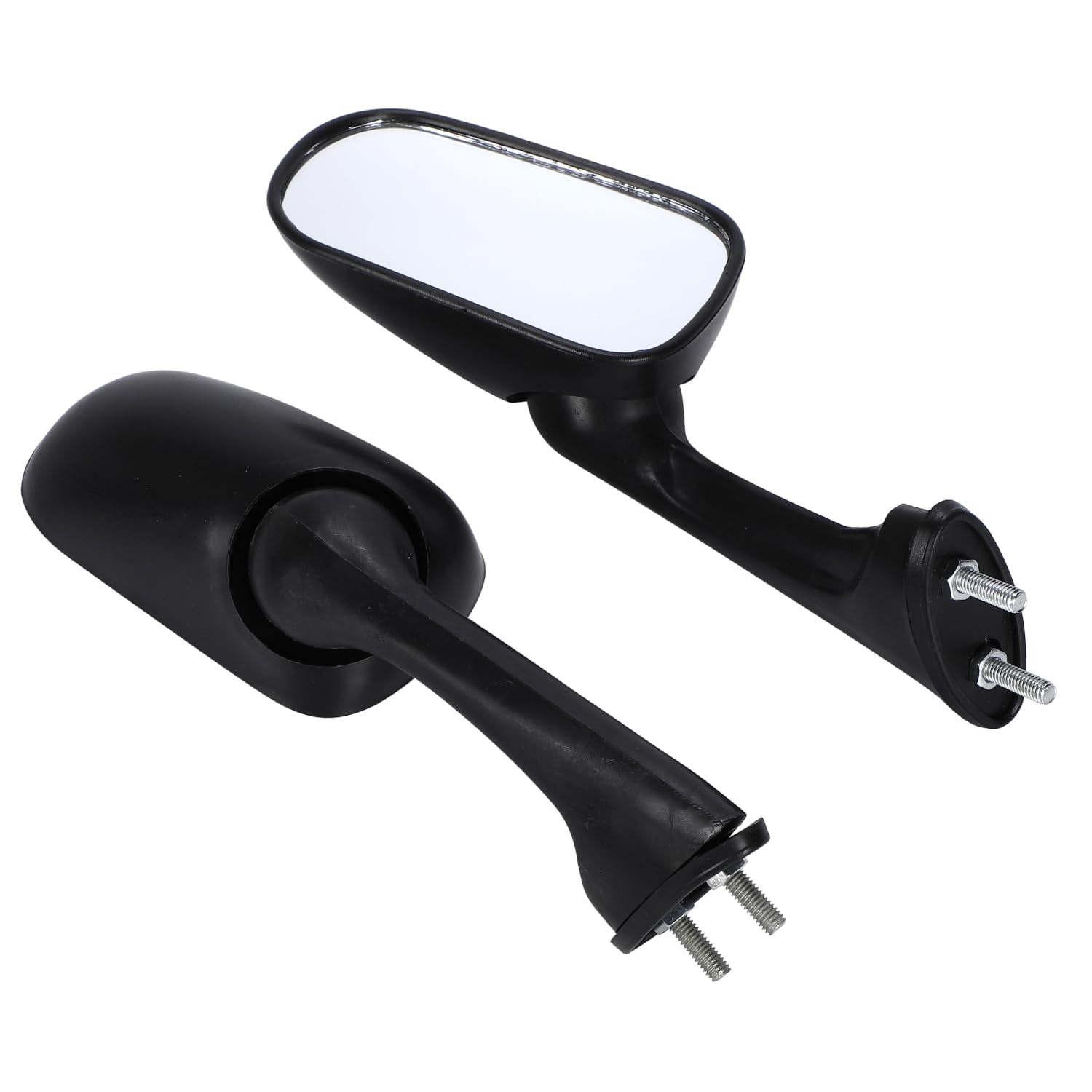 Amazon | nakira バイク用 カウルミラー 汎用 左右セット ブラック