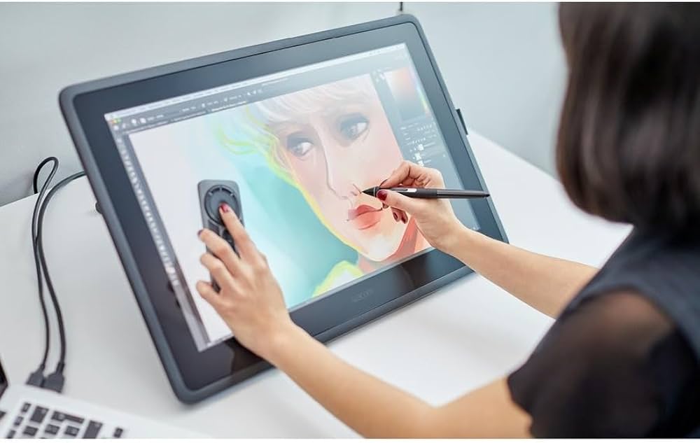 Amazon | Wacom Cintiq 22 ドローイングタブレット スクリーン付き