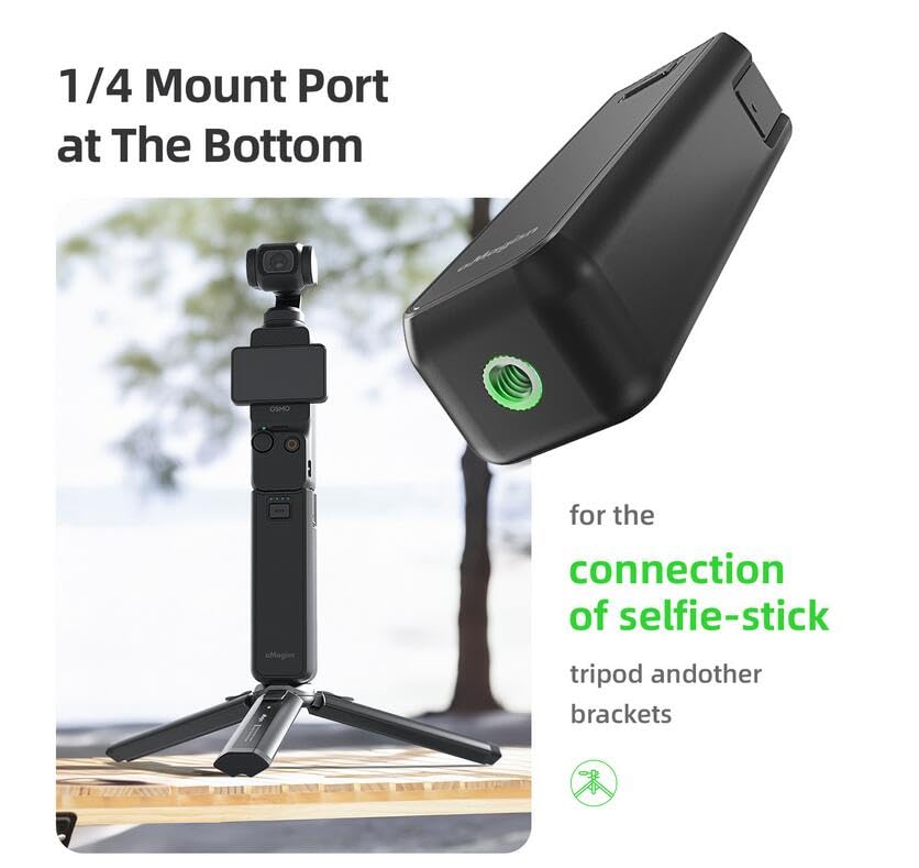 Amazon.co.jp: DJI Osmo pocket 3 用 充電ベース バッテリーハンドル