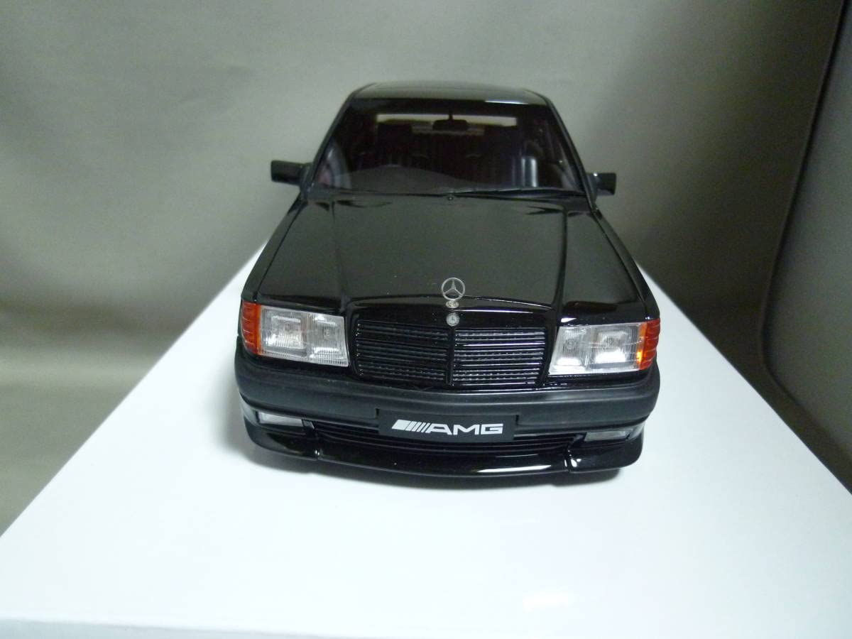 オートモービルOTTO AMG 190E2.3ブラック 1/18 絶版 希少 オットー 1