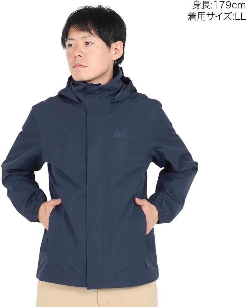 Amazon | [ジャックウルフスキン] メンズ 防水透湿 マウンテンパーカー