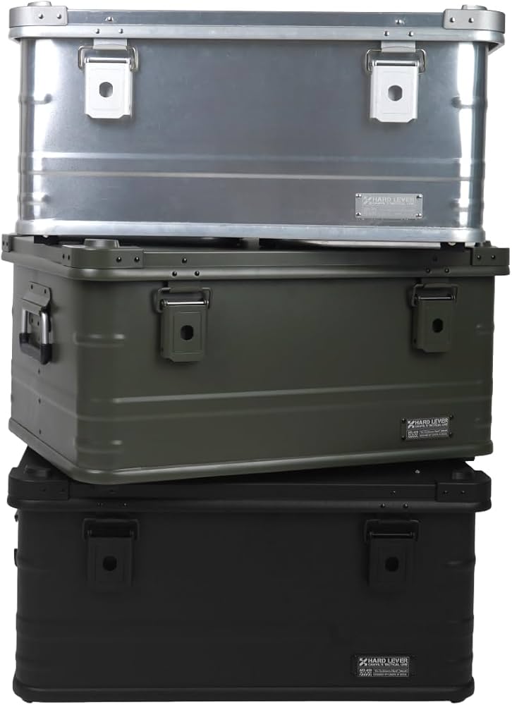 Amazon.co.jp: CAMVIL（カンビル）アルミボックス60L コンテナボックス