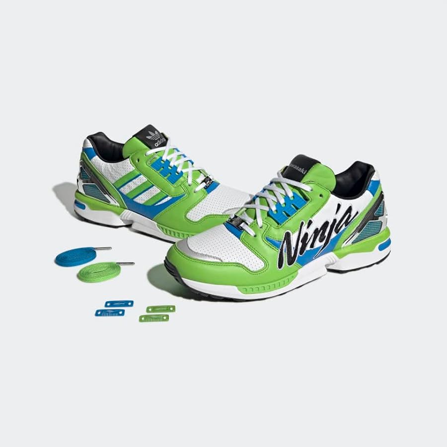 Amazon.com | adidas ZX 8000 Kawasaki Shoes Men's, Green, Size 11.5