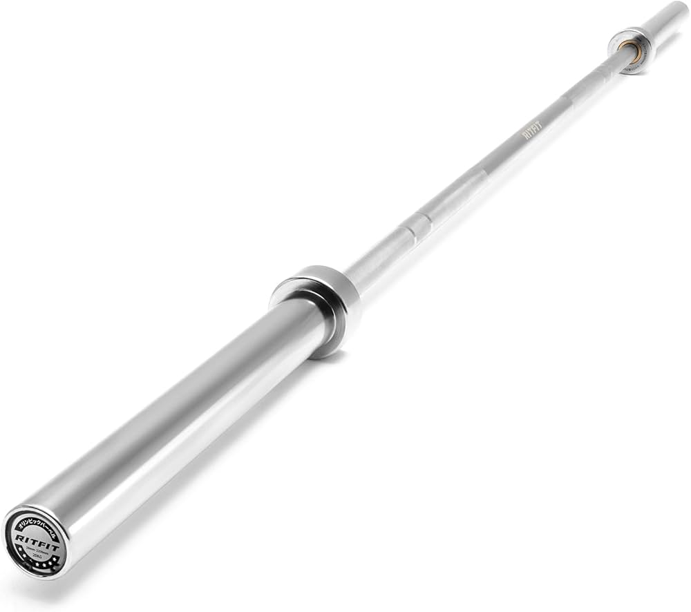 Amazon | RITFIT オリンピックバーベル 直径50mm 最大耐荷重900kg
