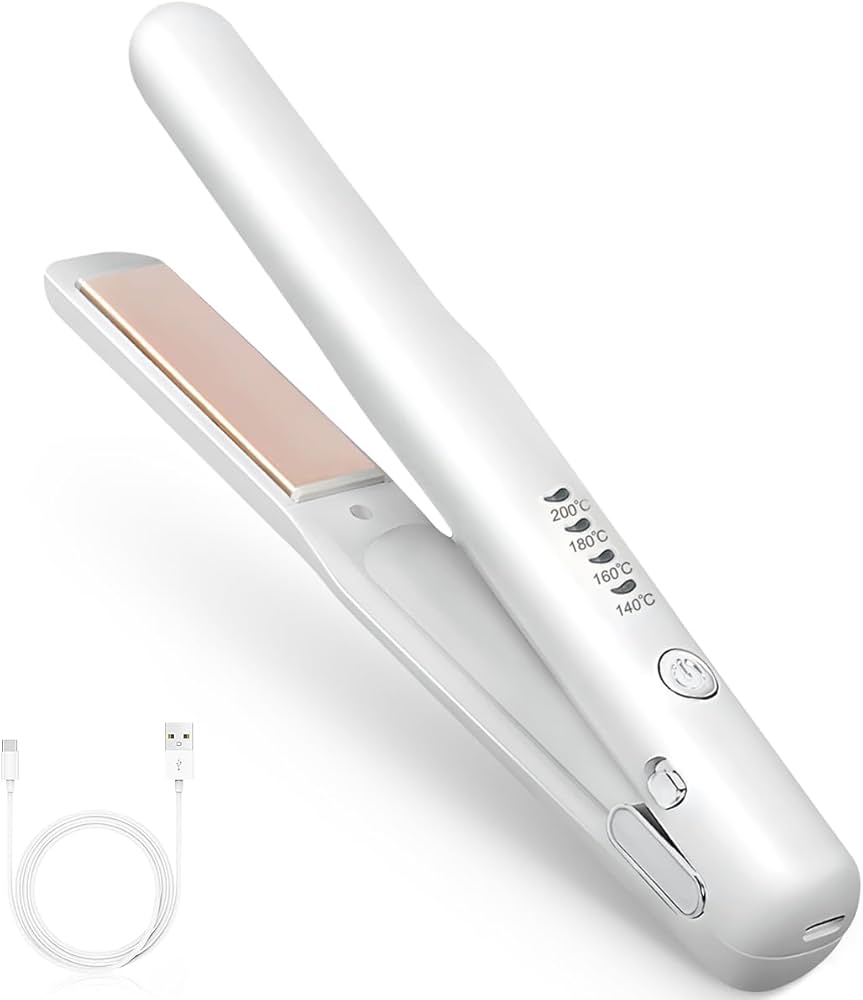 Amazon.co.jp: YNHKXOFE コードレスヘアアイロン ヘアアイロン ミニ