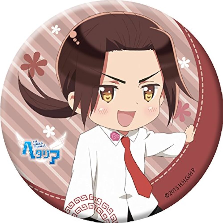 Amazon | ヘタリア The World Twinkle 缶バッジ 中国 | バッジ | おもちゃ