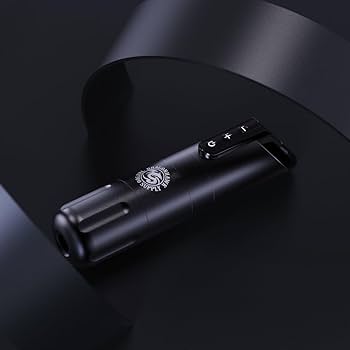 Dragonhawk X2 Wirelss Tattoo Pen Machine Gun, Practice Tattoo Pen