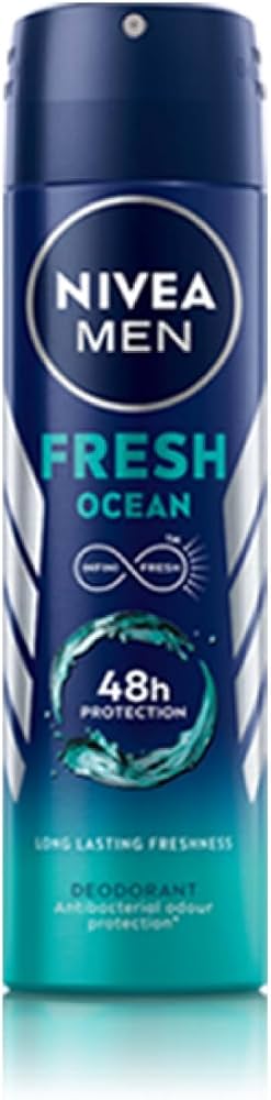 Amazon | Nivea Men Fresh Ocean Deodorant, 150ml | NIVEA