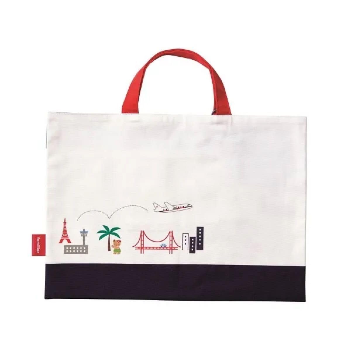 JAL国際線就航70周年】ファミリア JALオリジナル デニムバッグ