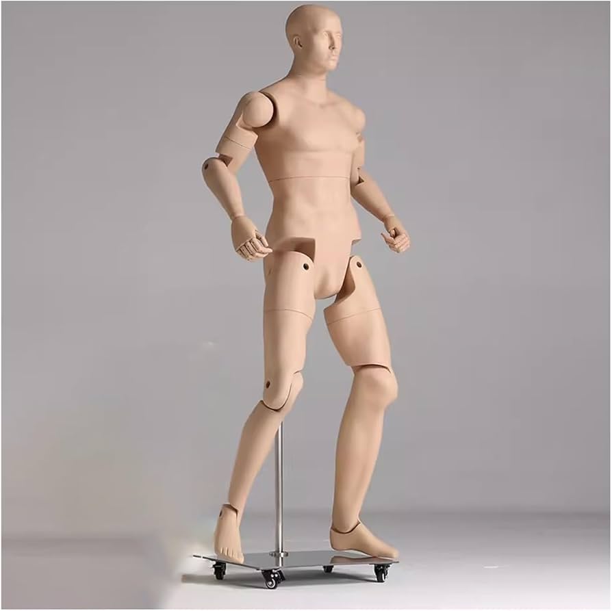 Amazon.co.jp: トルソー メンズ 男性のマネキンの手足は可動式でリアル