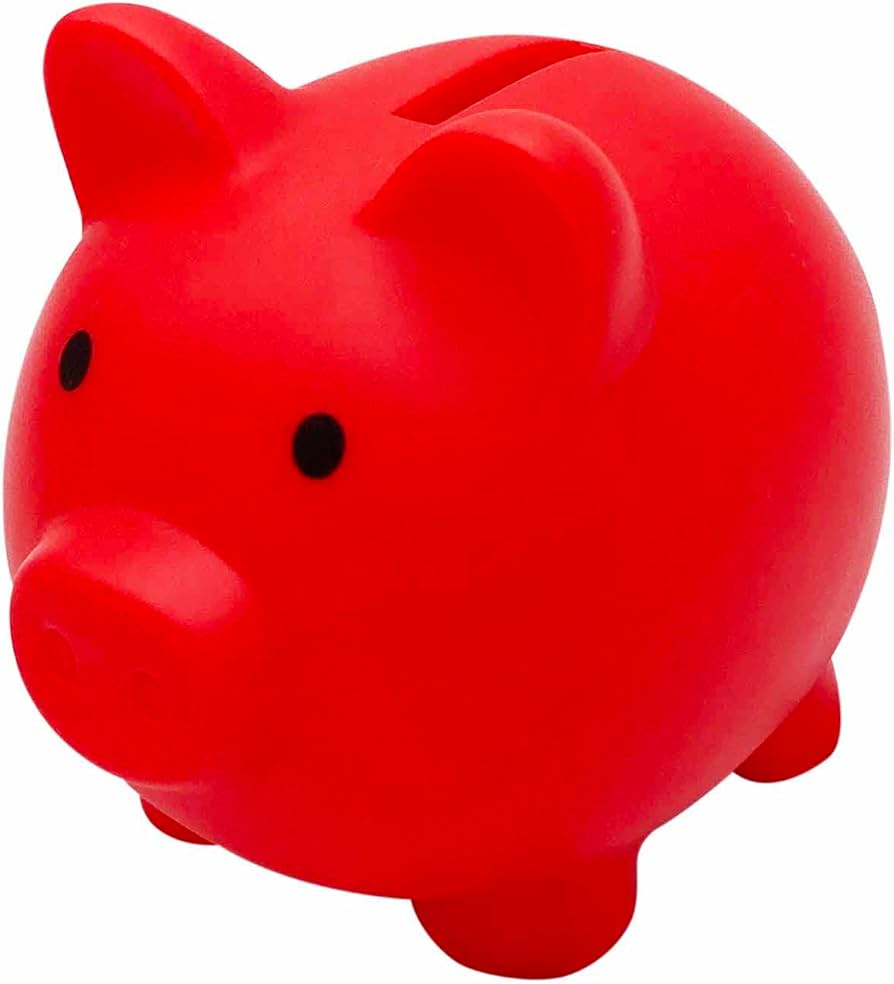 Amazon.co.jp: 貯金箱 かわいい 豚 500円玉 子供 ブタさん貯金箱 割れ